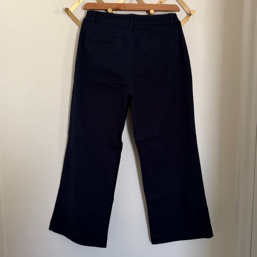 LOFT The Palmer Wide Leg Curvy Fit Pants - Picture 4 of 6